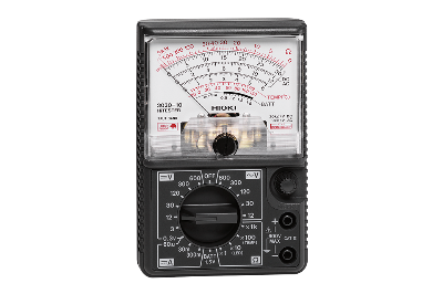 Picture of Hioki 3030-10 HiTESTER Analog Multimeter, Manual-Ranging, Average-Sensing
