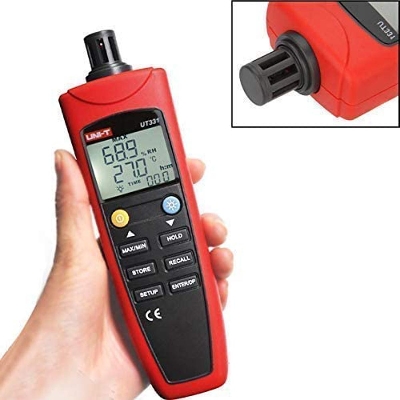 Picture of UNI-T UT331 Digital Thermo-Hygrometer Temperature Humidity Meter Unit Selection USB Interface