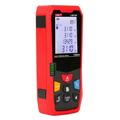 Picture of UNI-T LM100 Distance Meter 100M (328ft) LASER Measure - Kings Trading