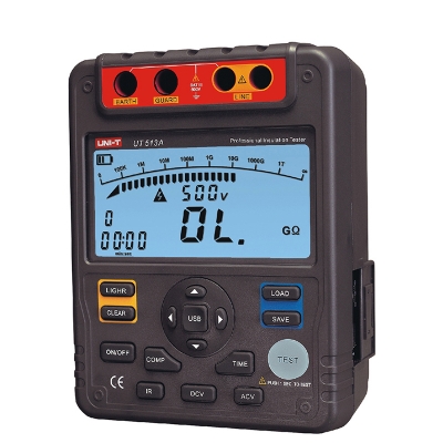 Picture of UNI-T UT513A Insulation Resistance Tester 5kV, USB Interface