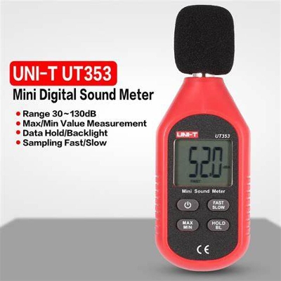 Picture of Uni-T UT353 Mini Sound Level Meter 30 to 130dB Decibel Meter Digital Sound Level Meter Audio Noise Volume Measure Device - Kings Trading