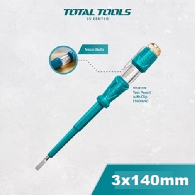 Picture of TOTAL Voltage Tester Pencil 3X140mm  THT291408 - Kings Trading