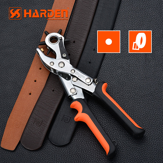 Picture of HARDEN Belt Punch Rotary Punch Pliers 10 inch  Professional Model: 560710