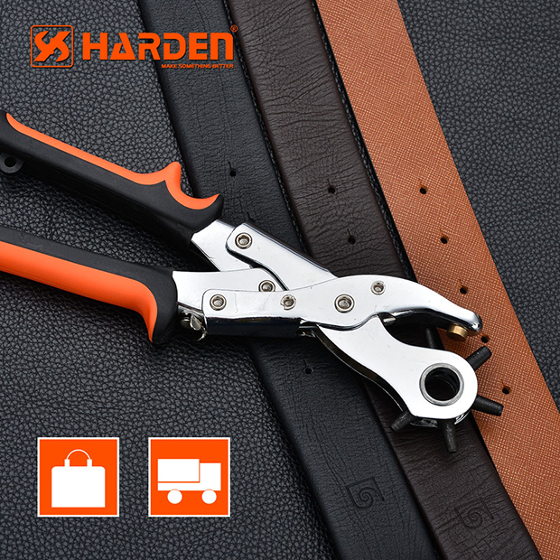 Picture of HARDEN Belt Punch Rotary Punch Pliers 10 inch  Professional Model: 560710