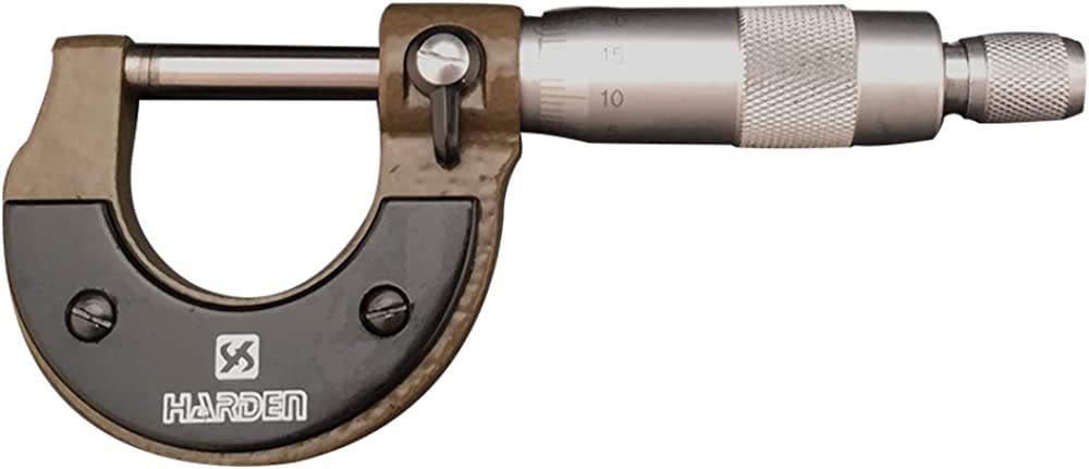 Picture of HARDEN Professional Alloy Steel Microcaliper Micrometer ( 0-25mm  |  25-50mm )  580832 / 580835