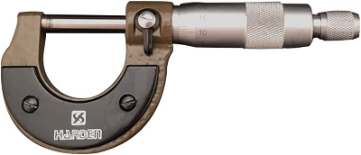 Picture of HARDEN Professional Alloy Steel Microcaliper Micrometer ( 0-25mm  |  25-50mm )  580832 / 580835