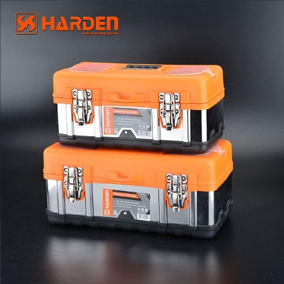Picture of Harden Professional Stainless Steel Tools Box 01 Pcs ( 360mm | 410mm | 4850mm ) 520224 / 520226 / 520228