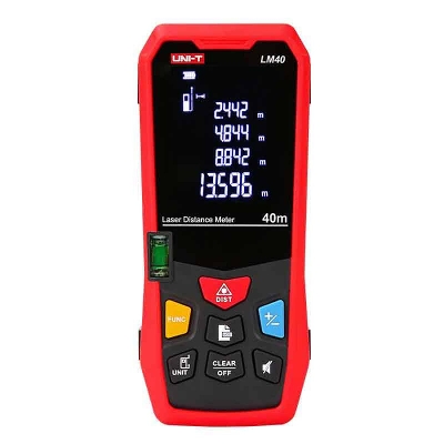 Picture of UNI-T LM40 Distance Meter 40M (131ft) LASER Measure - Kings Trading