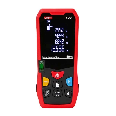 Picture of UNI-T LM50 Rangefinder Distance Meter 50M (165ft) LASER Measure - Kings Trading
