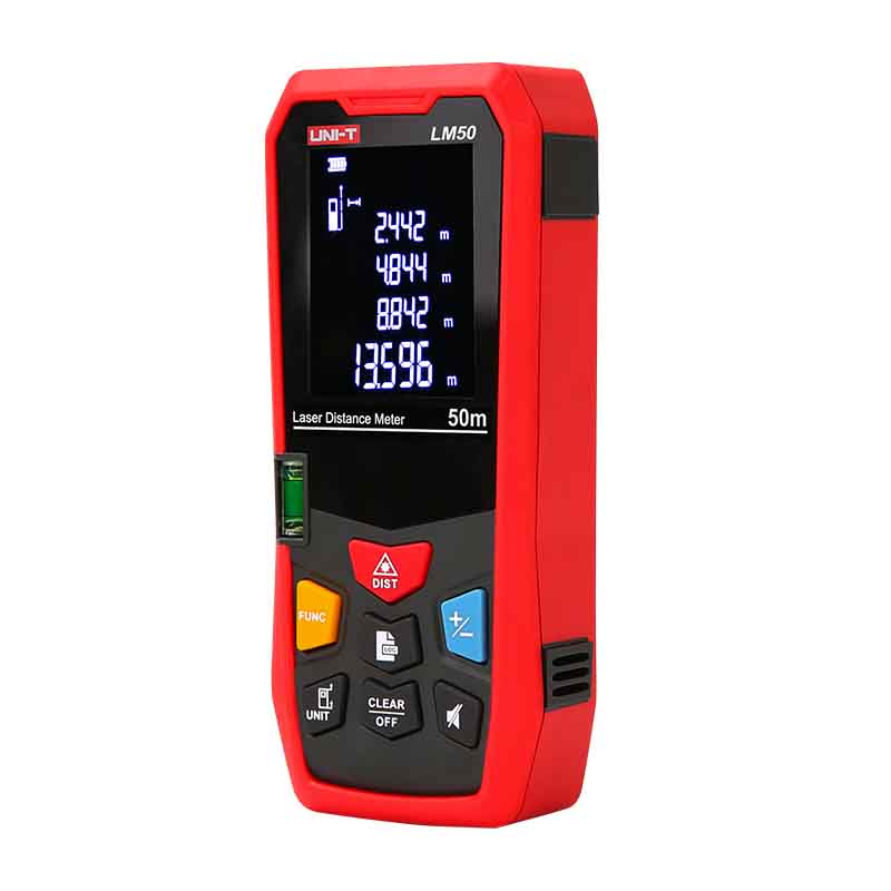 Picture of UNI-T LM50 Rangefinder Distance Meter 50M (165ft) LASER Measure - Kings Trading