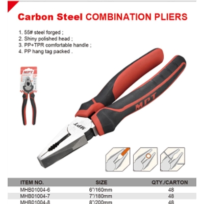 Picture of MPT 7" Carbon Steel Combination Pliers MHB01004-7 - Kings Trading