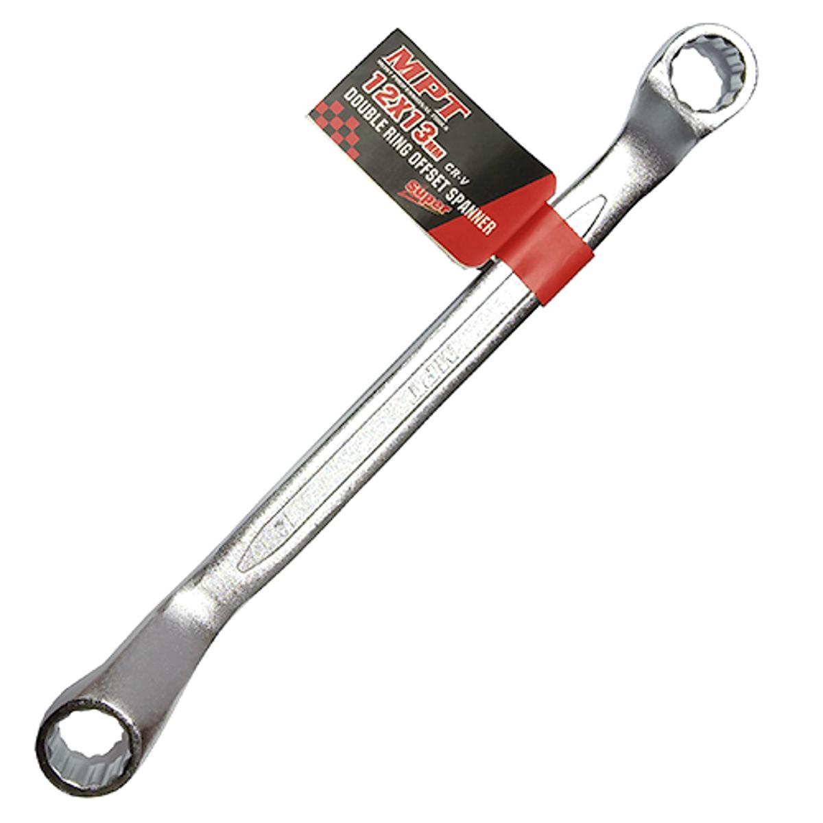 Picture of MPT European Double Ring Offset Spanner MHC08001 - Kings Trading