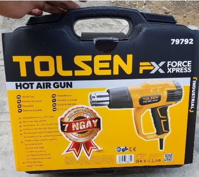 Picture of TOLSEN Digital Control Hot Air Heat Machine Dryer w/ Blow Case Set (600C / 2000W) Adjustable Temperature 79792 - Kings Trading