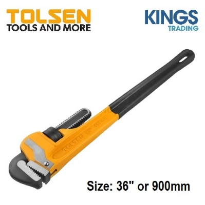 Picture of TOLSEN Pipe Wrench (36" or 900mm) Industrial Series 10073 - Kings Trading