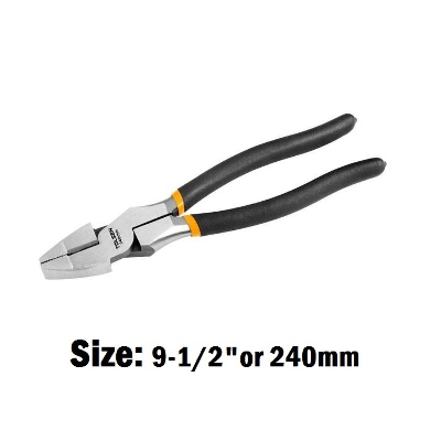 Picture of TOLSEN High Leverage Combination Pliers 240mm (9-1/2") Model: 10304 - Kings Trading