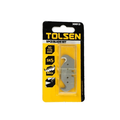 Picture of TOLSEN 5Pcs Blade Set (50x19mm) 30013 - Kings Trading