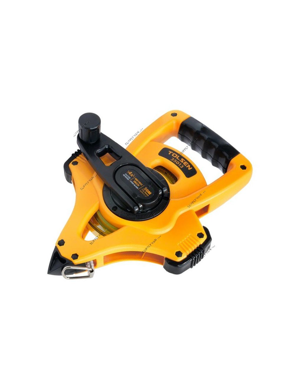 Picture of TOLSEN Steel Measuring Tape (100ft x 1/2) Metric and Inch Industrial grade 35013 - Kings Trading