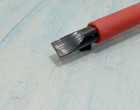 Picture of TOLSEN VDE Flat Screwdriver (4.0x100mm) 1000V, VDE Certification Model No-38001 - Kings Trading