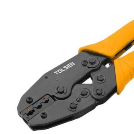 Picture of TOLSEN Industrial Rachet Crimping Plier (8.7"/220MM) 38056 - Kings Trading