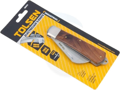 Picture of TOLSEN Electrician's Cutter (195mm) Pocket Cable Wire Stripper Skinning Utility Cutter 38041 - Kings Trading