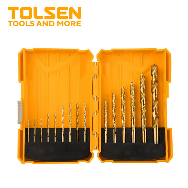 Picture of TOLSEN 15Pcs HSS Fractional Jobber Length Drill Bits Set 75100 - Kings Trading