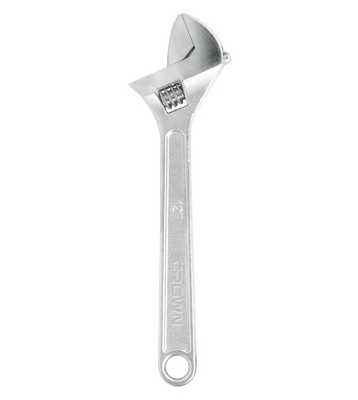 Picture of CROWN 6" / 8" / 10" / 12" Adjustable Wrench Carbon Steel Industrial Quality - Kings Trading