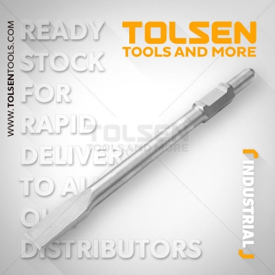Picture of TOLSEN Hex Flat Chisel (30x410x35mm)  Industrial Grade 75455 - Kings Trading