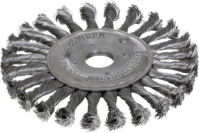 Picture of TOLSEN Circular Grinding Wire Brush (150mm x 22.2mm) Disc Brush For Angle Grinder Model No: 77534  - Kings Trading
