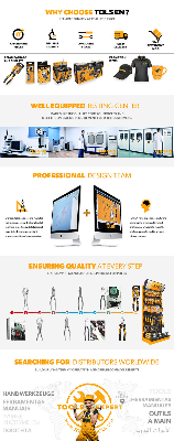 Picture of TOLSEN 60Pcs Tool Set with Tool Box 85401 - Kings Trading