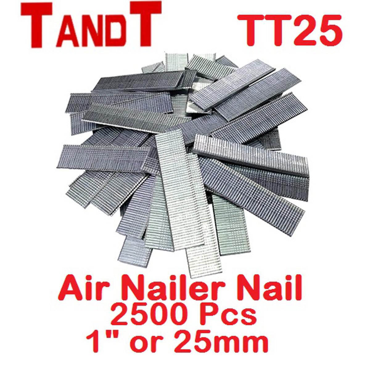 Picture of TANDT 1" Air Nailer Pin Nail, 2500 Pcs Model: TT25 - Kings Trading