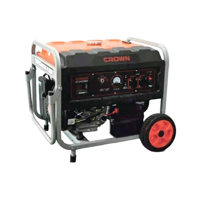 Picture of CROWN Gasoline Generator 5000W Self Start Tank Capacity: 25L. CT34078WE - Kings Trading