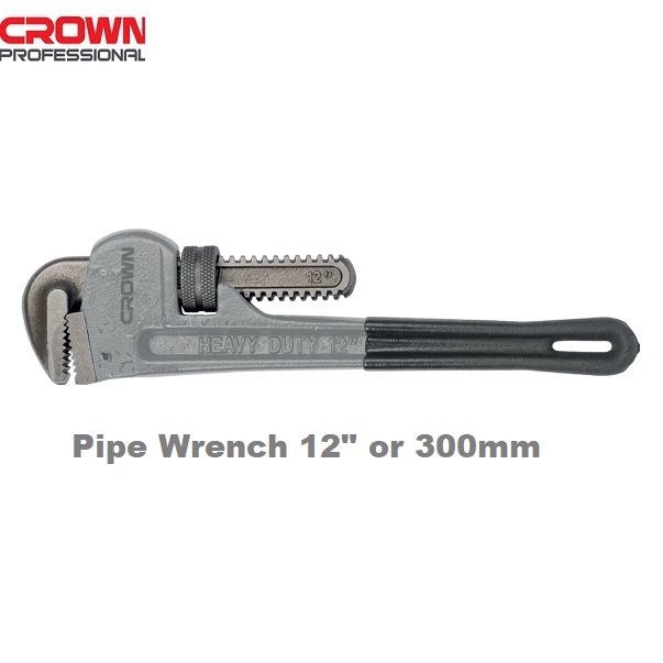 Picture of CROWN Pipe Wrench 12" ( 300mm ) CPHWP-AMA12 - Kings Trading