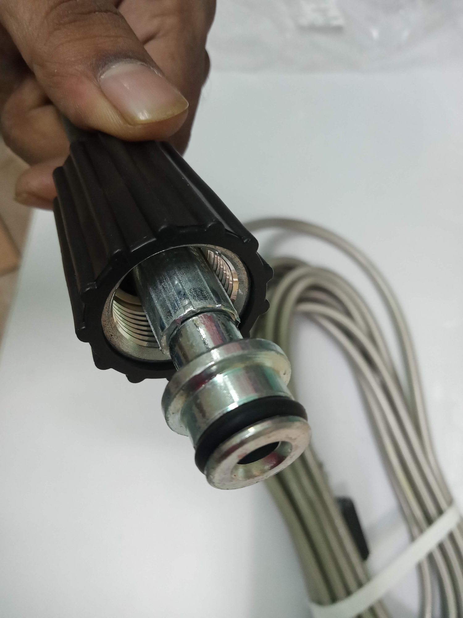 Picture of 26 feet Pressure Hose Assembly for CT42025 CROWN High Pressure Washer CT42025-Pressure Pipe / Output Pipe/ Cleaner Kit / Washer Parts / CT42025