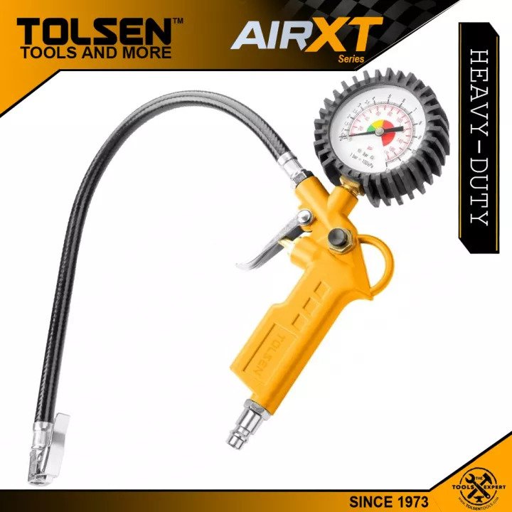 Picture of TOLSEN Air Tire Inflating Kit Clip On (40cm) Grip Model: 73193 - Kings Trading