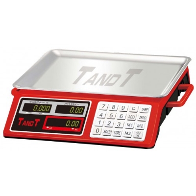 Picture of TANDT 40KG Digital Weight Scale T-Tray BSTI Approved Rechargeable Li-Ion 3.7V TT1940A