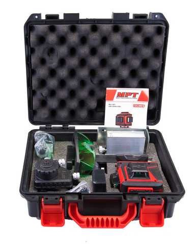 Picture of MPT Line LASER Level, 12 Line, Green Light, Working Range : 45M Model : MLL1207 - Kings Trading