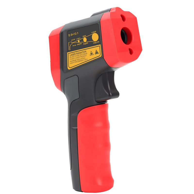 Picture of UNI-T UT301C+ Infrared Thermometer with Circular Ring LASER -32℃~600℃ Color EBTN  Non-Contact IR Infrared Digital C/F Selection Surface Temperature Pyrometer Imager  - Kings Trading