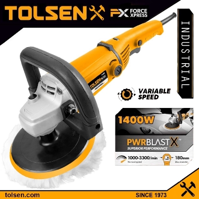 Picture of TOLSEN Angle Polisher 180mm 1400W Car Polisher Model 79528  - Kings Trading