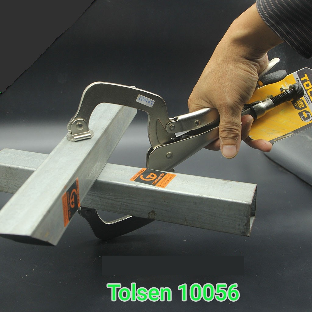 Picture of TOLSEN Locking Pliers Vise Grip (280mm, 11") C-Clamp Industrial Series Model: 10056 - Kings Trading