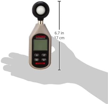 Picture of CROWN Light Meter Illumination Meter, Illumination : 0~9999 Lux, Model : CT44108 - Kings Trading