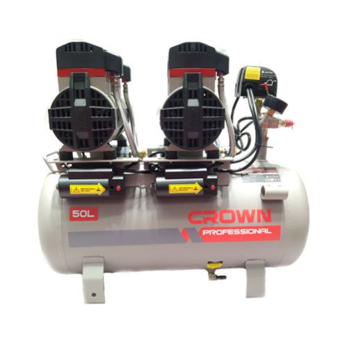 Picture of Crown 50L Oil-Free Air Compressor, Silence Air Compressor for Dental Doctor Capacity: 50L, Power : 2800W, Model: CT36094 - Kings Trading