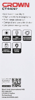 Picture of CROWN Sound Meter 30-130DB Model: CT44097 - Kings Trading
