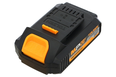 Picture of Tolsen 20V 2.0Ah Li-ion Battery Pack  compatible with all TOLSEN MP20V cordless tools. One Powers All, Model: 87472