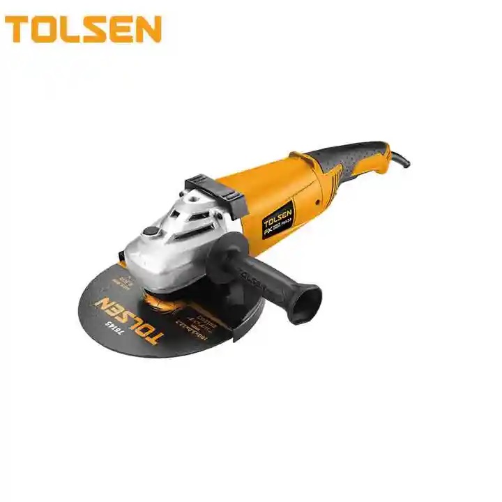 Picture of TOLSEN 7" Electric Angle Grinder 2100w 180mm, Soft starter, Portable Industrial Grade Model: 79523