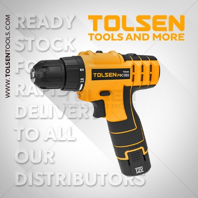 Picture of TOLSEN Cordless Drill 12V Li-ion Battery Model 79041