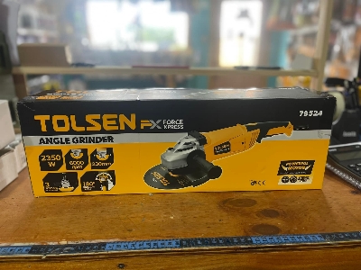Picture of TOLSEN 9" Electric Angle Grinder 2350w 230mm, 6000rpm High Quality, Soft starter, Portable Industrial Grade Model: 79524