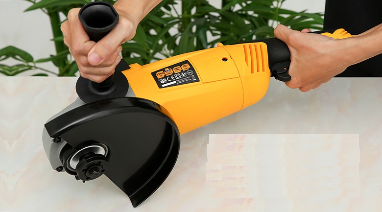 Picture of TOLSEN 9" Electric Angle Grinder 2350w 230mm, 6000rpm High Quality, Soft starter, Portable Industrial Grade Model: 79524