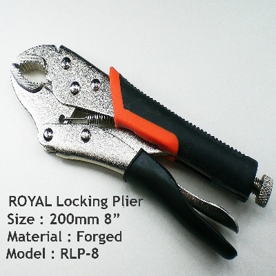 Picture of ROYAL 200mm Locking Plier 8" Model RLP-8