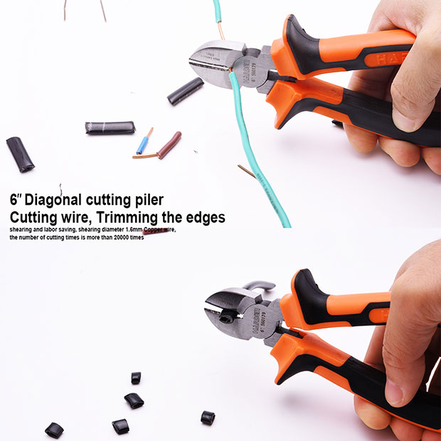 Picture of Harden 3pcs Plier Set ( 8" combination, 6" Cutting, 6" Long Nose ) Model: 560179