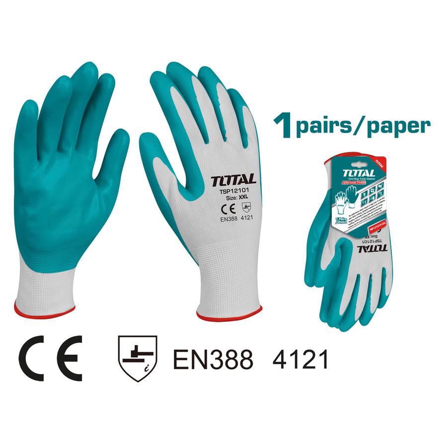 Picture of TOTAL Nitrile Gloves 1pair XL Size Model TSP12101